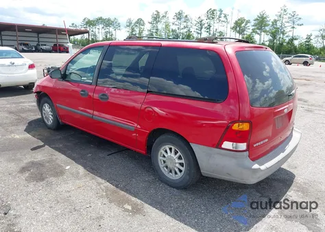 2001 Ford Windstar Lx z USA, uszkodzony, nr VIN 2FMZA51451BC18210